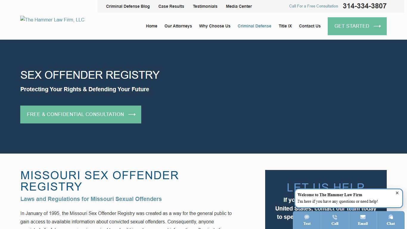 Missouri Sex Offender Registry Rules & Regulations